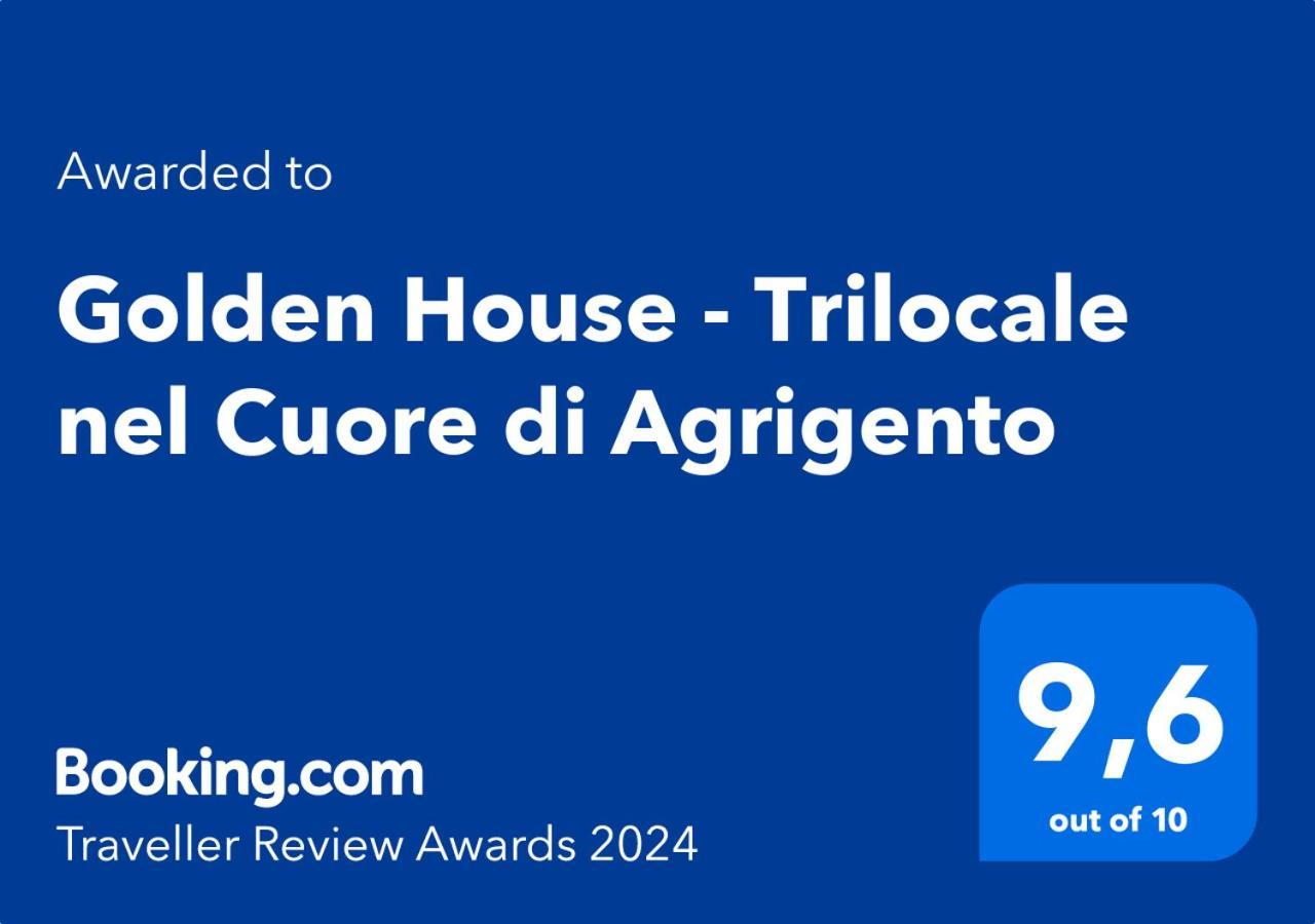 Golden House - Trilocale Nel Cuore Di Agrigento Kültér fotó